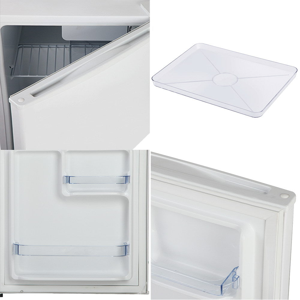NNEDSZ 48L Portable Mini Bar Fridge - White