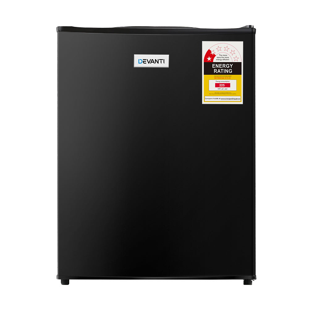 NNEDSZ 70L Portable Mini Bar Fridge - Black