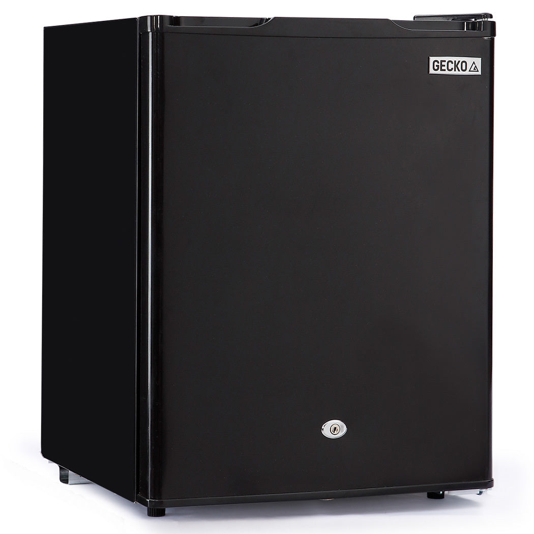 NNEMB 70L Portable Bar Fridge and Freezer 12V/24V/240V for Camping-Caravans-Black