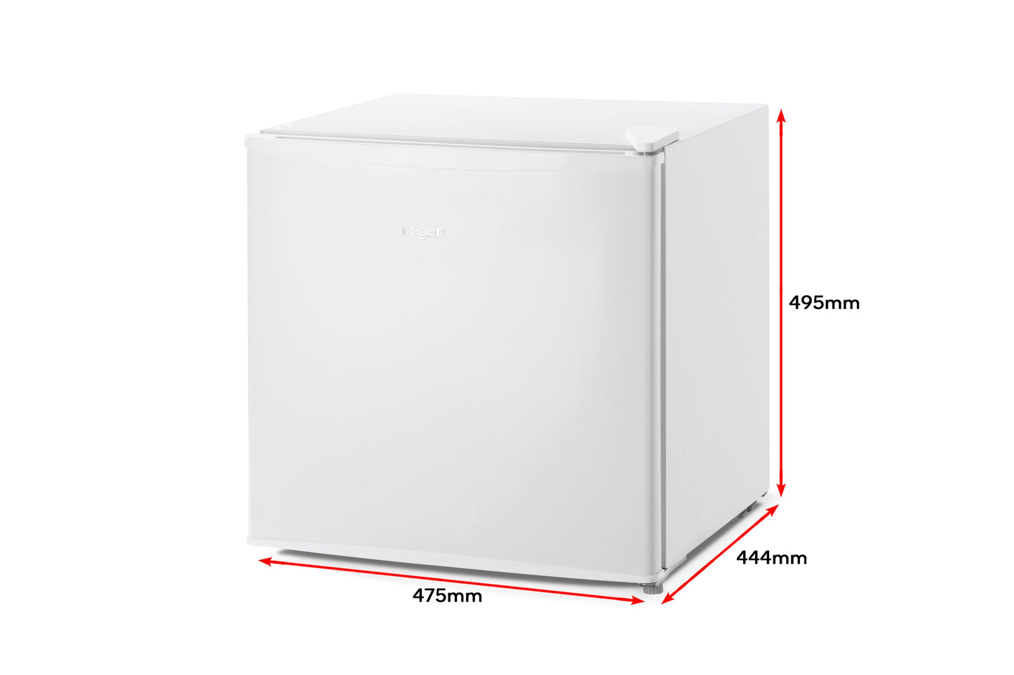 NNEKG 43L Bar Fridge White