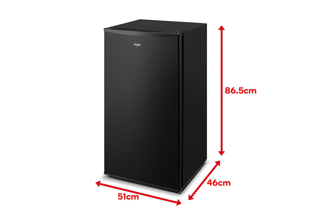NNEKG 93L Bar Fridge Black