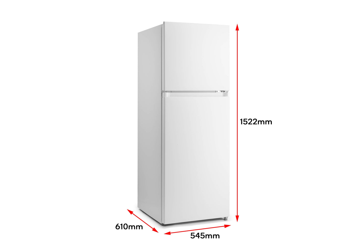 NNEKG 236L Top Mount Fridge White