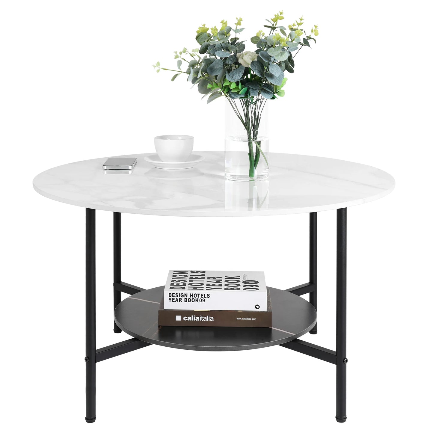 Elena Stone Round Coffee Table