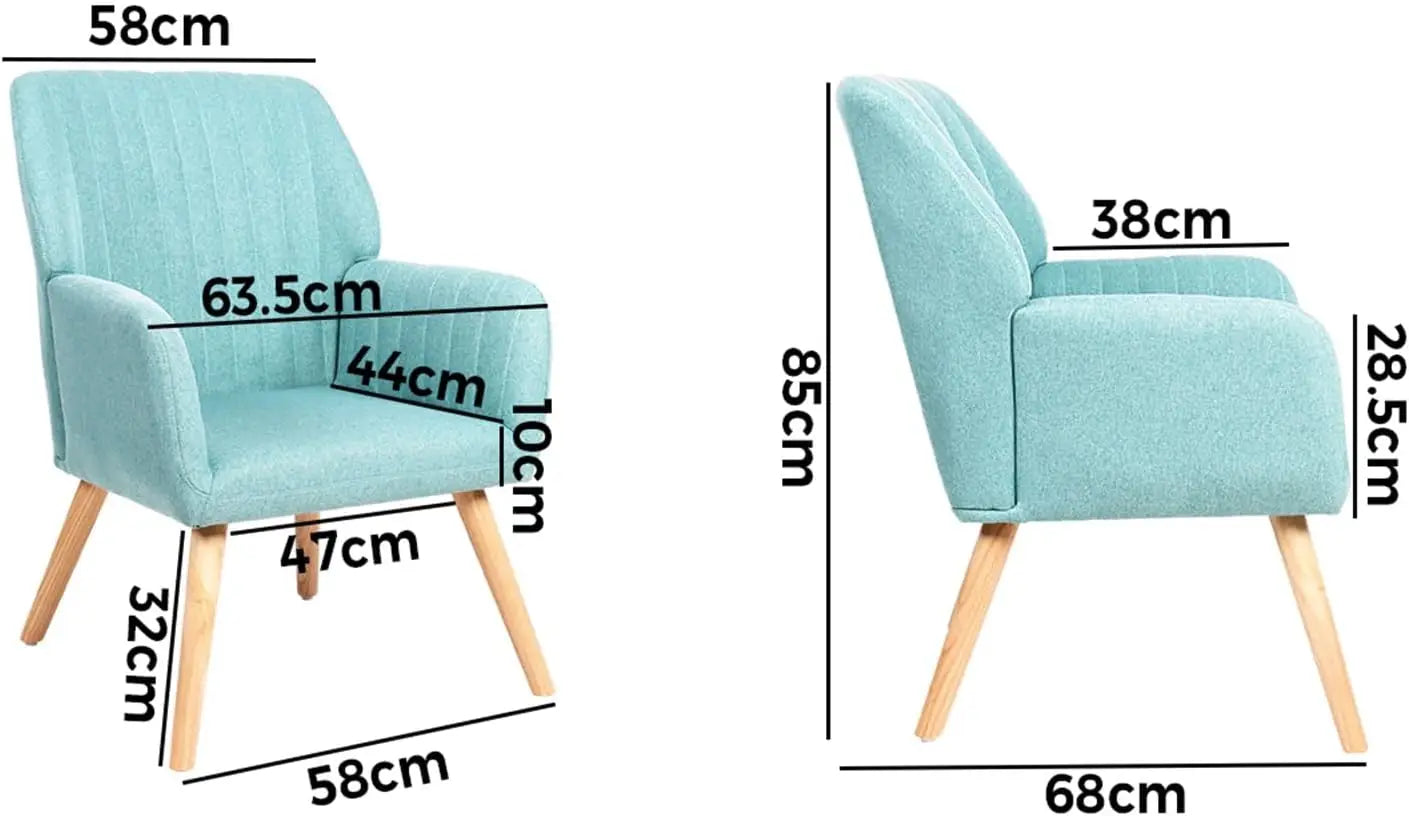 Ashford Fabric Arm Chair