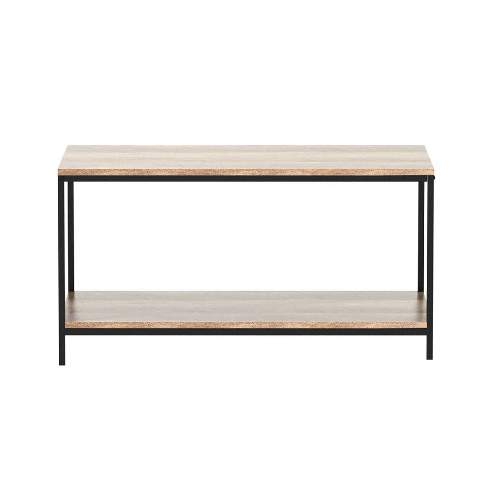 Velin 2 Tier Walnut Coffee Table