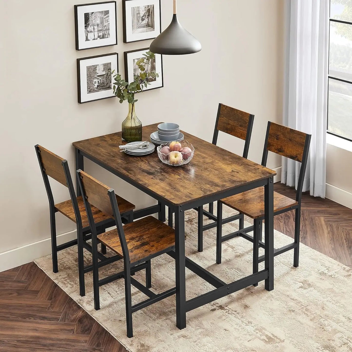2x Eastwood Rustic Dining Chairs
