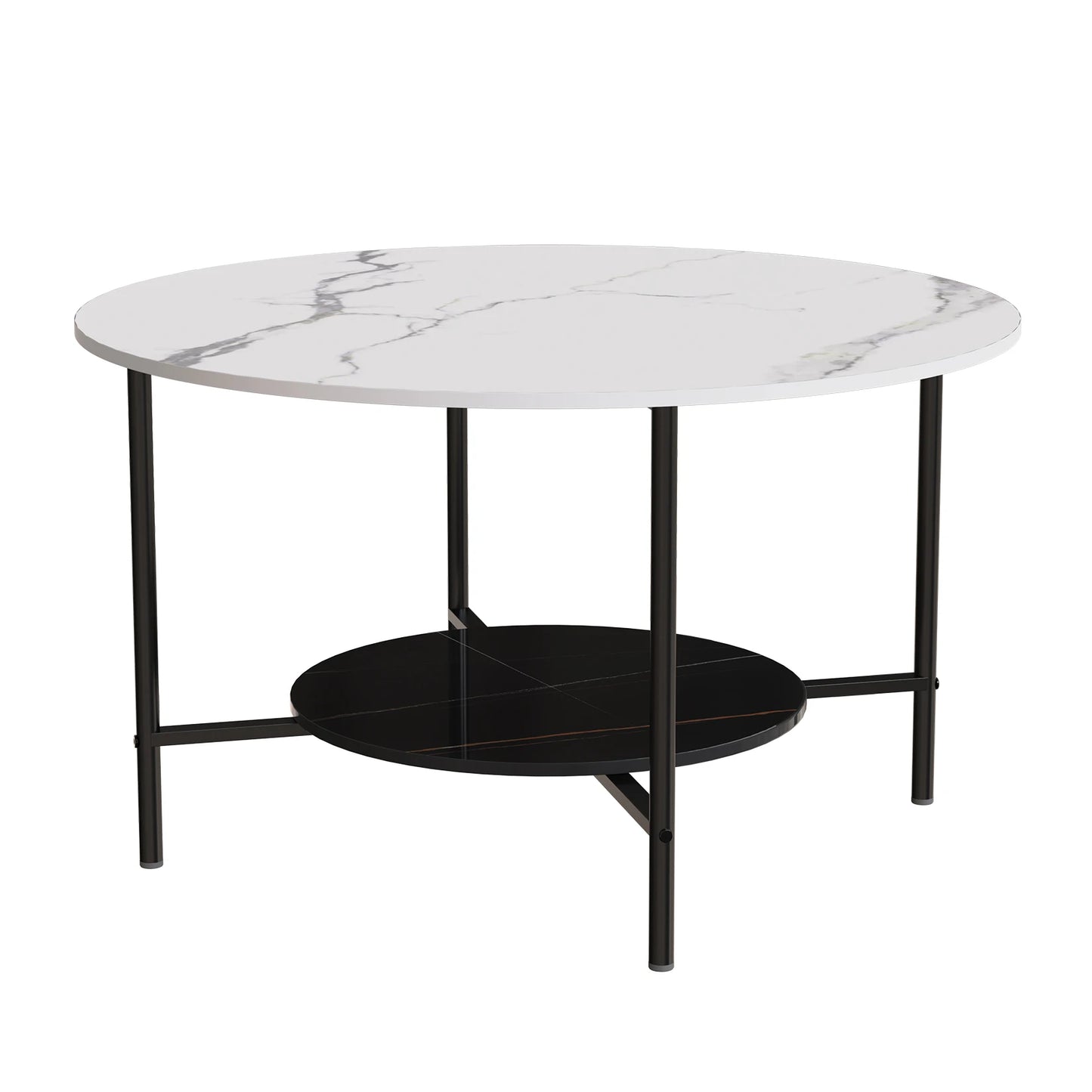Elena Stone Round Coffee Table
