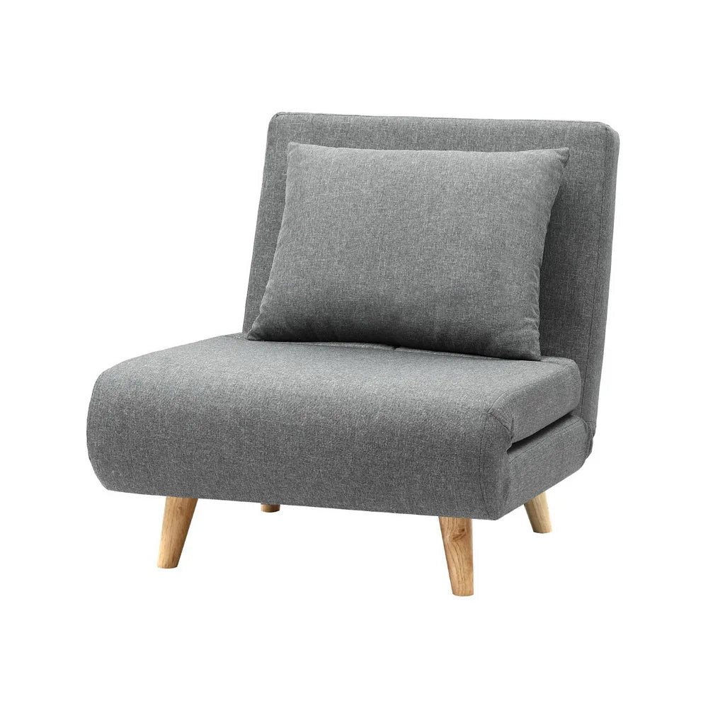 Nori Fabric Single Seater Sofa Bed