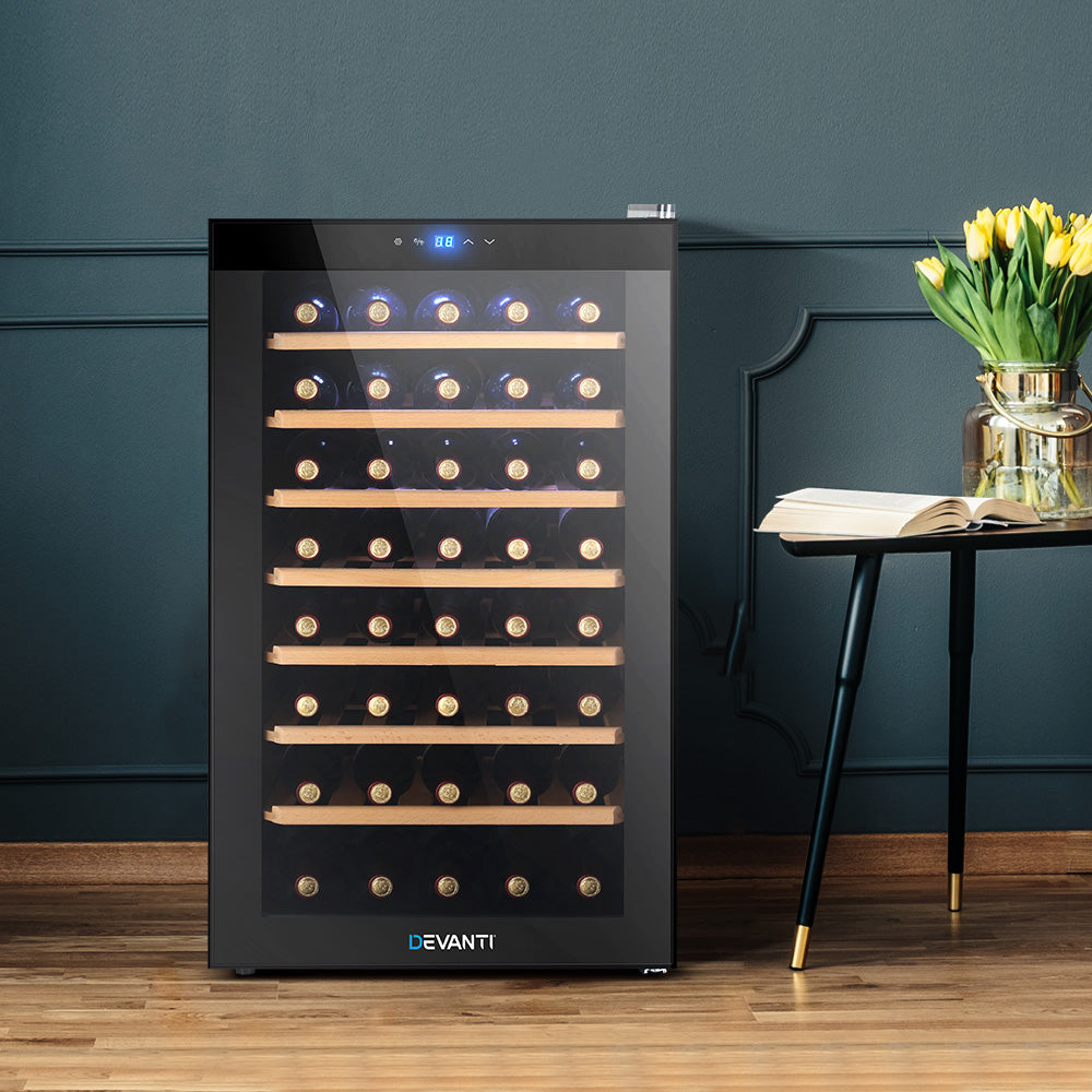 NNEDSZ Devanti Wine Fridge Cooler 51 Bottles