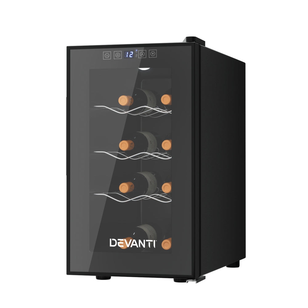 NNEDSZ Devanti Wine Fridge Cooler 8 Bottles