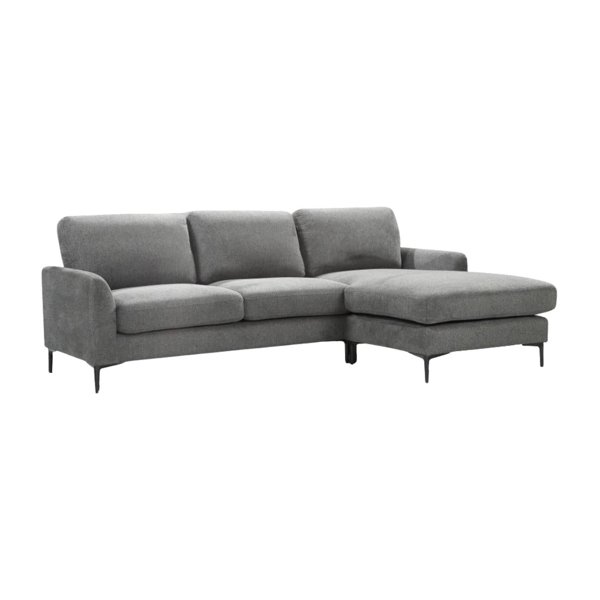 Cresta Fabric 3 Seater Lounge with Chaise