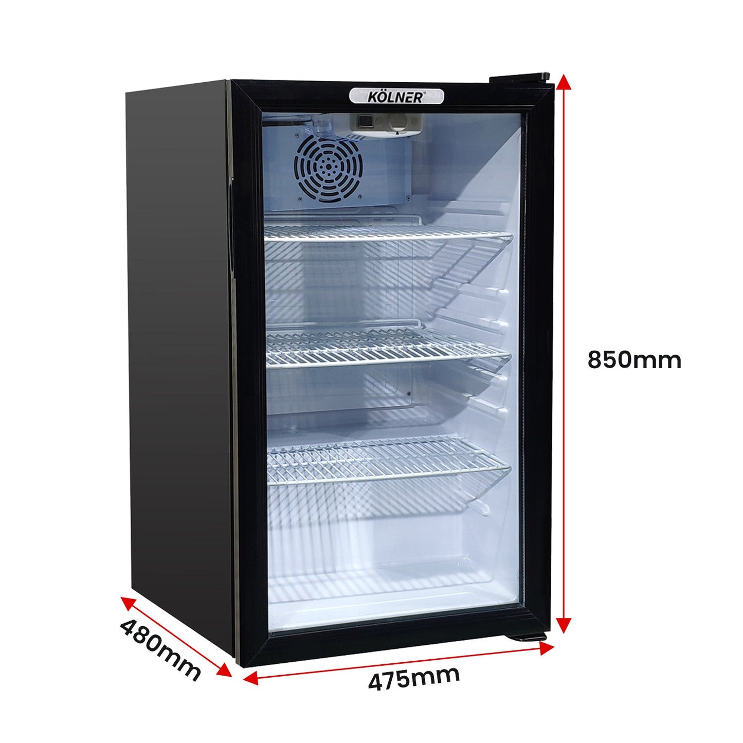 NNEDPE 100L Bar Fridge
