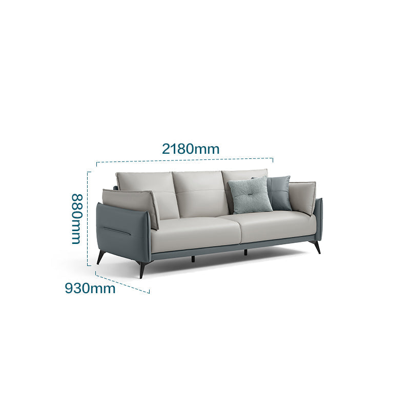 Palermo Italian 3-seater Minimalist Style Sofa-4
