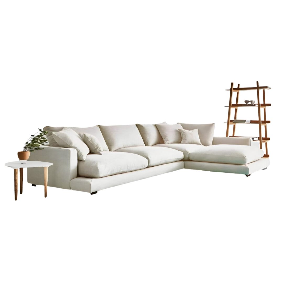 Weston Fabric 3 Seater with Chaise