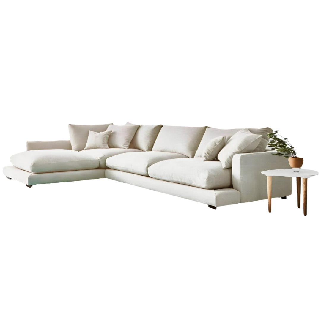 Weston Fabric 3 Seater with Chaise
