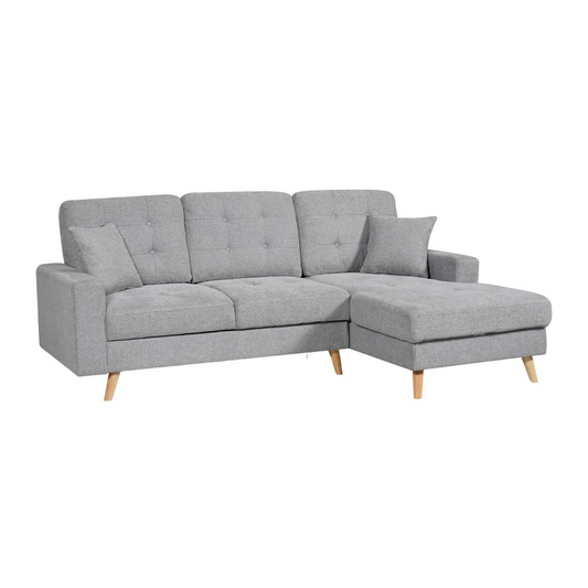 Nexa 3 Seater Fabric Sofa Bed with Storage Chaise