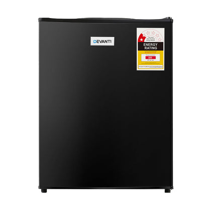 NNEDSZ 70L Portable Mini Bar Fridge - Black