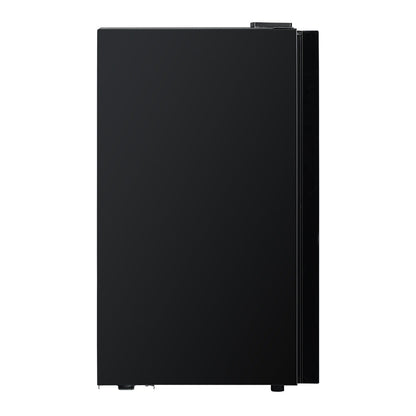 NNEDSZ 98L Bar Fridge Glass Door Mini Freezer Fridges Countertop Beverage Commercial