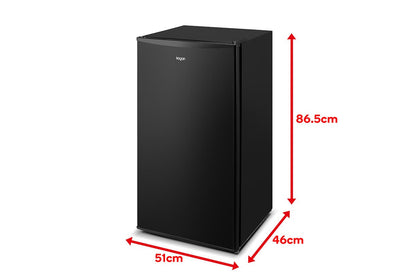 NNEKG 93L Bar Fridge Black