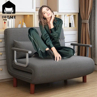 Silverton Grey Folding Sofa Bed-3