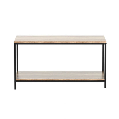 Velin 2 Tier Walnut Coffee Table