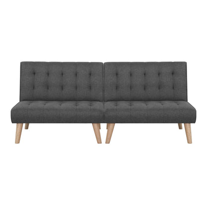 Aureta Single Seater Grey Fabric Sofa Bed - Set of 2