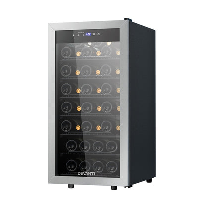 NNEDSZ Devanti Wine Fridge Cooler 42 Bottles