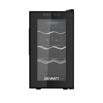 NNEDSZ Devanti Wine Fridge Cooler 8 Bottles