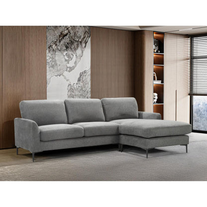 Cresta Fabric 3 Seater Lounge with Chaise