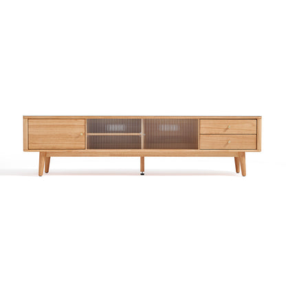 Four Season White Entertainment Unit TV Console-2
