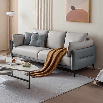 Palermo Italian 3-seater Minimalist Style Sofa-0