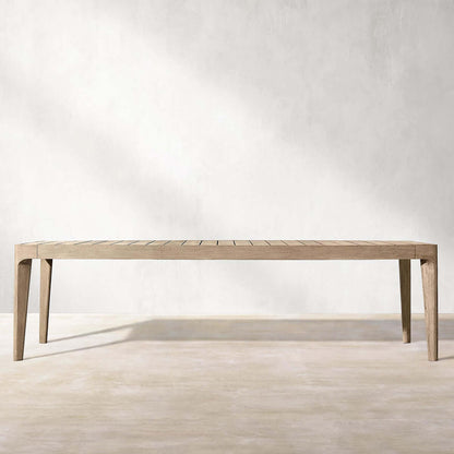 Malta Teak Long Dining Table-6