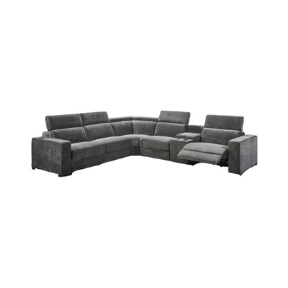 Renzo Electric Recliner Nappa Fabric Modular Corner Lounge