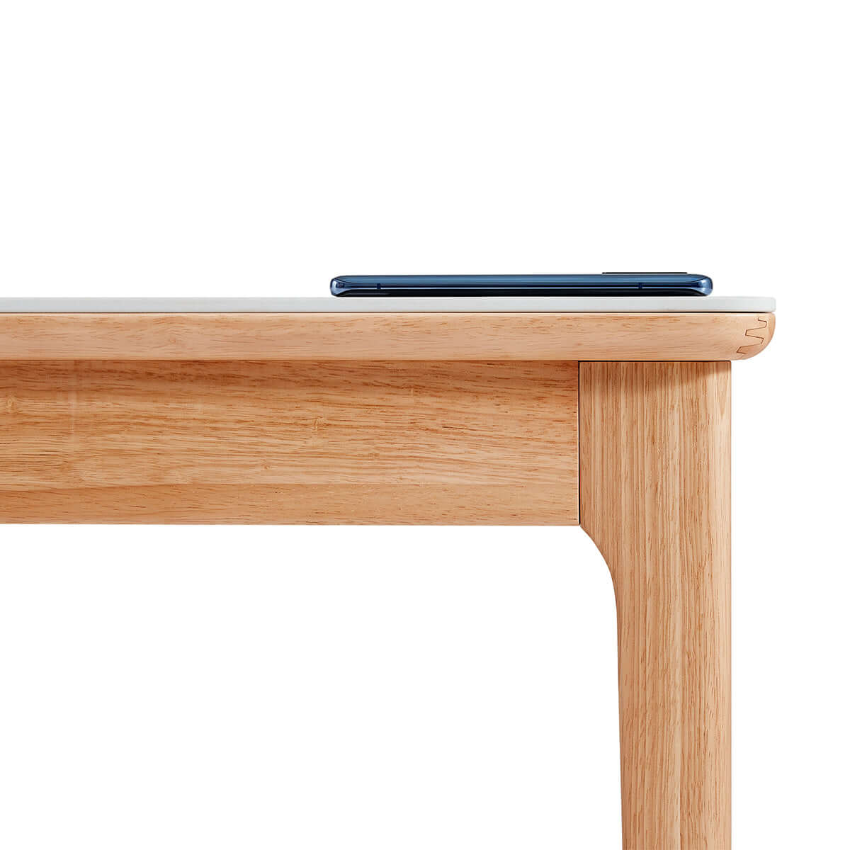 Trion Solid Wood and Slate Dining Table-3