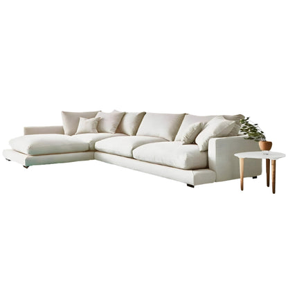 Weston Fabric 3 Seater with Chaise